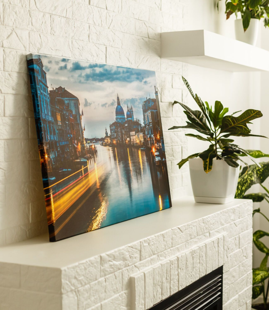 Печать на холсте